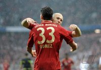 Fussball 1. Bundesliga, Saison 2011/2012:  FC Bayern Muenchen - Hannover 96