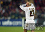 FUSSBALL CHL  FC Bayern Mnchen - Real Madrid Beckham