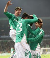 Fussball, Champions League: Werder - Rom