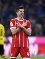 Fussball  1.Bundesliga   Saison 17/18: FC Bayern Muenchen - Borussia Dortmund