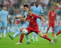 Fussball CHL  Saison 2011/2012:  FC Bayern Muenchen - Manchester City