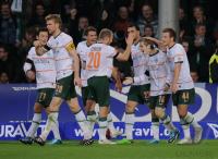 FUSSBALL  1. BUNDESLIGA  09/10  SC Freiburg  - SV Werder Bremen