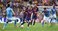 FUSSBALL International 2014/2015:  SSC Neapel - FC Barcelona