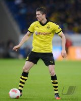 FUSSBALL1. Bundesliga  Saison 2012/2013: Robert Lewandowski (Borussia Dortmund)