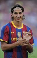 FUSSBALL International :  Zlatan Ibrahimovic (FC Barcelona)