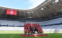 Fussball 1. Bundesliga 2017/2017: Fototermin beim FC Bayern Muenchen