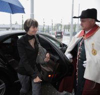 FUSSBALL INTERNATIONAL:   61. FIFA  Kongress in Zuerich 2011 SUI Bundesraetin  Calmy-Rey