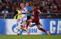 Fussball CHL  Saison 2014/2015: AS Rom - FC Bayern Muenchen