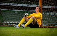 Fussball 1. Bundesliga, Saison 2012/2013, Werder Bremen: Sebastian Mielitz im exklusiven Pressefoto ULMER Fotoshooting