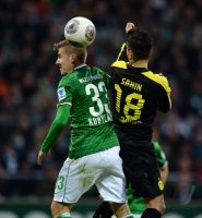 Fussball, 1. Bundesliga  Saison 2013/2014: SV Werder Bremen - Borussia Dortmund