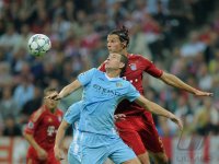 Fussball CHL  Saison 2011/2012:  FC Bayern Muenchen - Manchester City