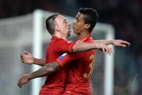 FUSSBALL INTERNATIONAL CHL HALBFINALE 12/13: FC Barcelona - FC Bayern Muenchen