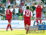 Jubel Bayern; FC Bayern Muenchen  -  Bayer Leverkusen