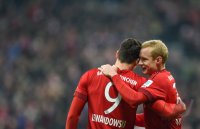 Fussball 1. Bundesliga Saison 15/16: FC Bayern Muenchen -  SV Werder Bemen