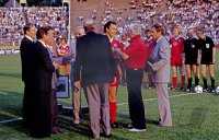 Fussball Deutsche Nationalmannschaft - HSV:  Beckenbauer, Derwall