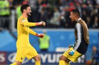 FUSSBALL WM 2018 Halbfinale: Frankreich - Belgien