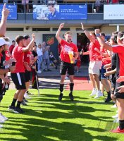 Fussball Relegation zur Oberliga, Rueckspiel 21/22: FC Holzhausen - FC Denzlingen