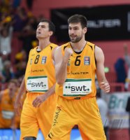 Basketball 1. Bundesliga 14/15 Hauptrunde:  Walter Tigers Tuebingen - Telekom Baskets Bonn