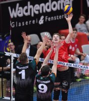 Volleyball 1. Bundesliga  Saison 17/18:  TV Rottenburg -  Volley Bisons Buehl
