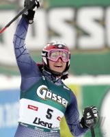 Ski Alpin; Damen Slalom Lienz; Jubel Schild