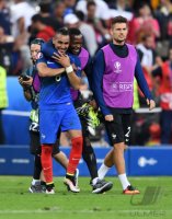Fussball International Europameisterschaft 2016: Frankreich - Rumaenien
