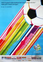 WM Plakat der Stadt Stuttgart