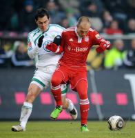 FUSSBALL, 1. BUNDESLIGA, 21. Spieltag: Wolfsburg - Bayern