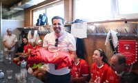 Fussball, Jubilaeumsspiel 120 Jahre FC Kreuzlingen:
Suisse Legends - FC Kreuzlingen