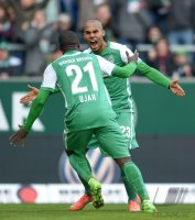 Fussball 1. Bundesliga Saison 15/16: SV Werder Bremen - SV Darmstadt 98