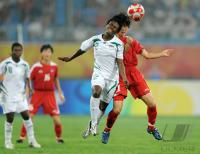 FUSSBALL  Olympia 2008   Vorrunde  Frauen   Korea DVR - Nigeria