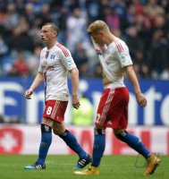 Fussball, 1. Bundesliga  Saison 2014/2015: Hamburger SV - FC Augsburg