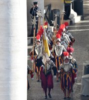 Rom Ostermesse 2016; Uebersicht Petersplatz