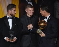 Fussball International  FIFA Ballon d Or 2014: Ramos, Kroos, Ronaldo