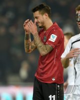 Fussball, 1. Bundesliga  Saison 2014/2015: Hannover 96 - SC Paderborn 07