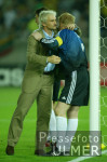 FUSSBALL Weltmeisterschaft Voeller / Kahn
