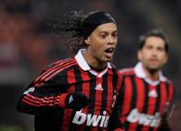 Fussball  SERIE A SAISON 2009/2010;  Ronaldinho   (AC Mailand )