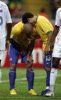 Fussball WM 2006: Brasilien - Frankreich ; Brasil - France