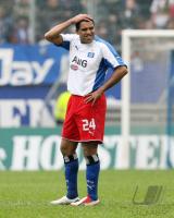 Fussball 1. Bundesliga: Hamburg - Leverkusen, AILTON enttaeuschung