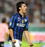 FUSSBALL SERIE A:  Diego Milito (Inter Mailand)