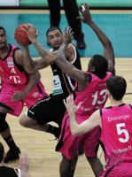 Basketball  1. Bundesliga  09/10  Walter Tigers Tuebingen - Telekom Baskets Bonn