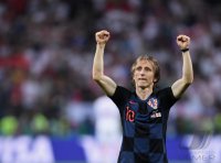 FUSSBALL WM 2018 Halbfinale: Kroatien - England