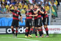 FUSSBALL WM 2014, HALBFINALE: Brasilien - Deutschland