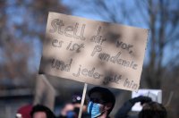 Demo in Rottenburg: Kundgebung gegen die Corona-Massnahmen