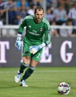 FUSSBALL Trofeo TIM Cup 2014:  Torwart Diego Lopez (AC Mailand)