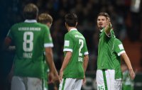 Fussball, 1. Bundesliga  Saison 2014/2015: SV Werder Bremen - VfB Stuttgart
