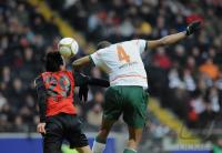Fussball 1. Bundesliga  09/10  Eintracht Frankfurt - SV Werder Bremen