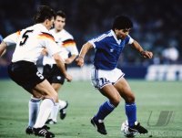 Fussball WM 1990 FINALE: Deutschland - Argentinien