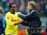 Fussball 1. Bundesliga: Dortmund - Frankfurt, SAMMER und EVANILSON