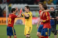 Fussball International Europameisterschaft 2012, Halbfinale: Portugal - Spanien