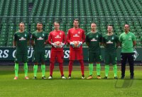 Fussball Bundesliga Saison 17/18: Teampraesentation SV Werder Bremen